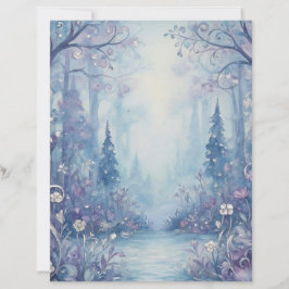 Lámina Papel de notas WinterDream