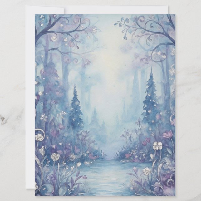 Lámina Papel de notas WinterDream (Anverso)