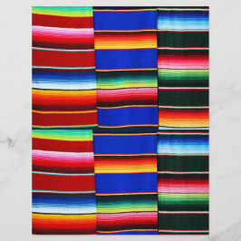 Lámina Papel de origami con rayas serape