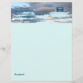 Lámina Papel de papelería (Azul cielo) RFPMDesigns 2024