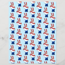 Papel de patrón de señas de paz azul rojo