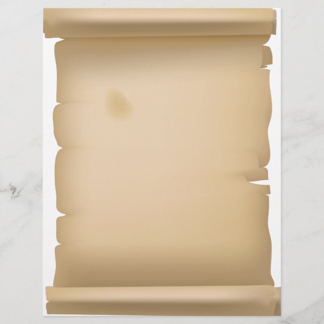 Lámina Papel de pergamino antiguo (Anverso)