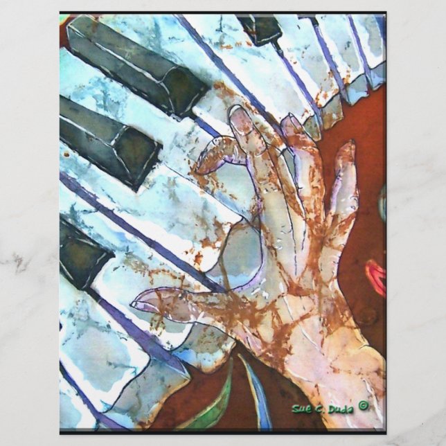 Lámina Papel de piano (Anverso)
