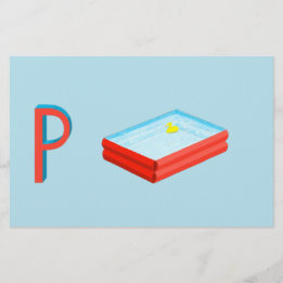 Lámina Papel de Piscina de Chapoteo
