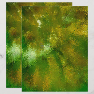 Lámina Papel de rayado de textura de grunge verde