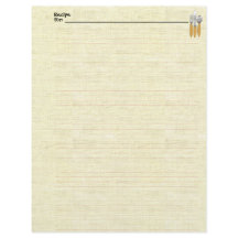Papel de receta en línea del diseñador