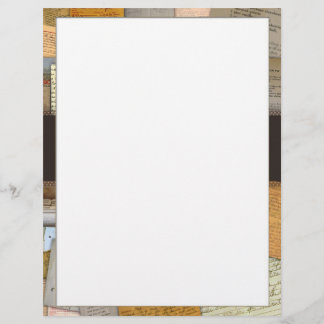 Lámina Papel de recetas