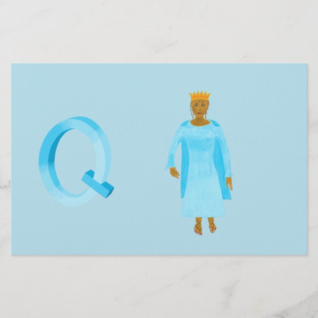 Lámina Papel de reina (Anverso)