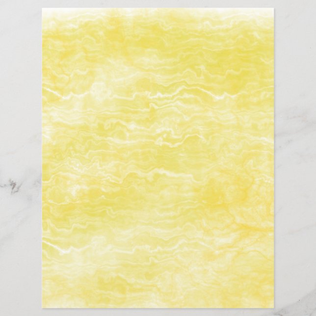 Lámina Papel de reserva natural de mármol amarillo (Anverso)