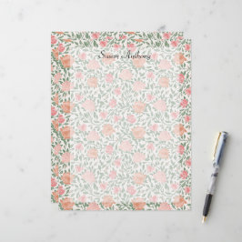 Lámina Papel de Rosas rosa y rosa perfecto