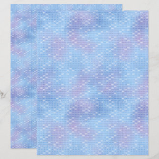Lámina Papel de Scrapbook Azul Claro de Criba de Eratóste