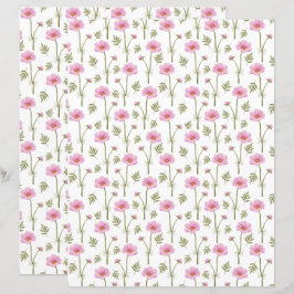 Lámina Papel de Scrapbook Cosmos