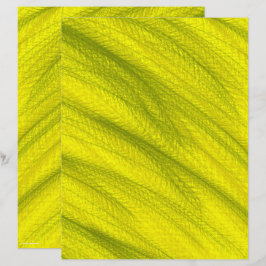 Lámina Papel de Scrapbook de Campo de Trigo Amarillo de 2