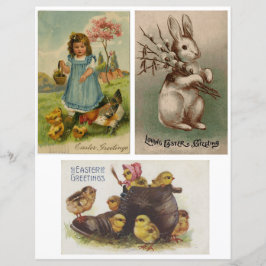 Lámina Papel de Scrapbook de Felicitaciones de Pascua Vin