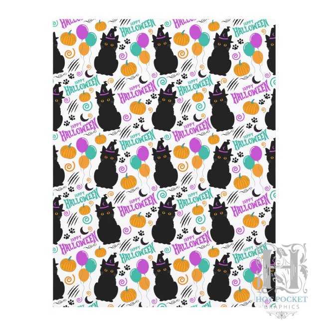 Lámina Papel de Scrapbook de Halloween de Gato (Subido por el creador)