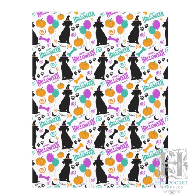 Lámina Papel de Scrapbook de Halloween de Perro (Subido por el creador)