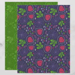 Lámina Papel de Scrapbook de Higo