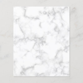 Lámina Papel de Scrapbook de Mármol Blanco