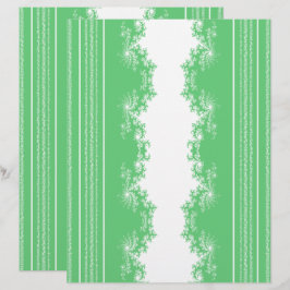 Lámina Papel de Scrapbook de Navidad Fractal Wintergreen