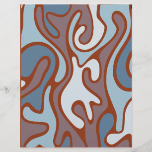 Lámina Papel de Scrapbook de Patrón Abstracto: