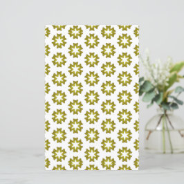 Lámina Papel de Scrapbook de Patrón Verde Oliva