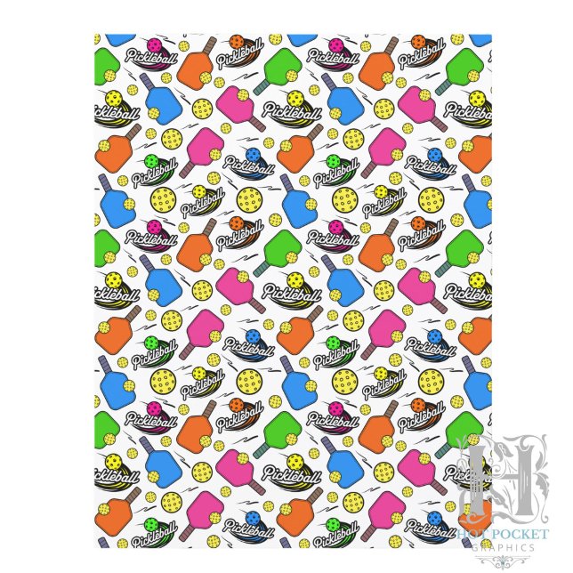 Lámina Papel de Scrapbook de Pickleball (Subido por el creador)