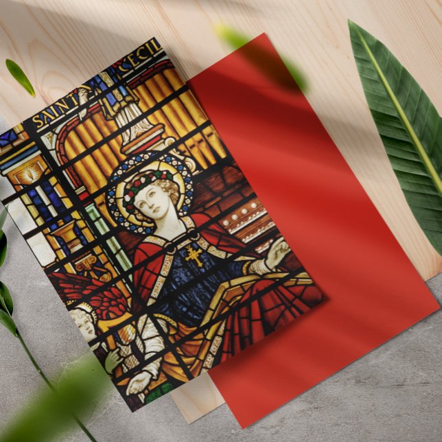 Lámina Papel de scrapbook de Saint Cecilia Patron (Subido por el creador)