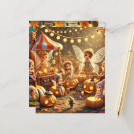 Lámina Papel de Scrapbook del Mercado de Hadas Caprichoso