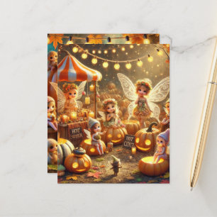 Lámina Papel de Scrapbook del Mercado de Hadas Caprichoso