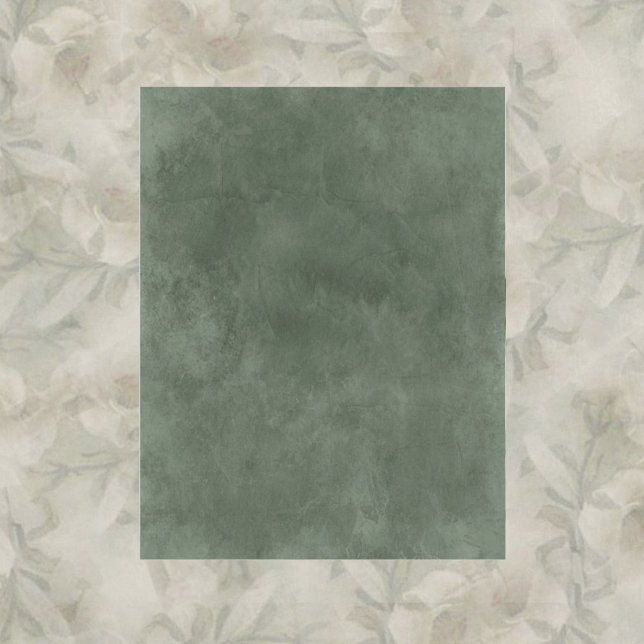 Lámina Papel de Scrapbook Floral y Verde Jade (Subido por el creador)