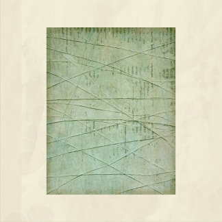 Lámina Papel de Scrapbook Grunge Verde Fibroso