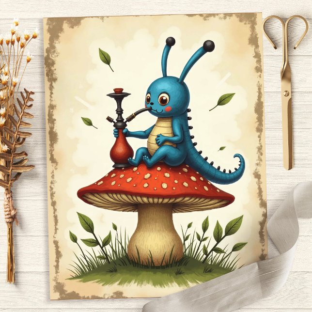 Lámina Papel de Scrapbook Hookah de Alice Oruga (Subido por el creador)