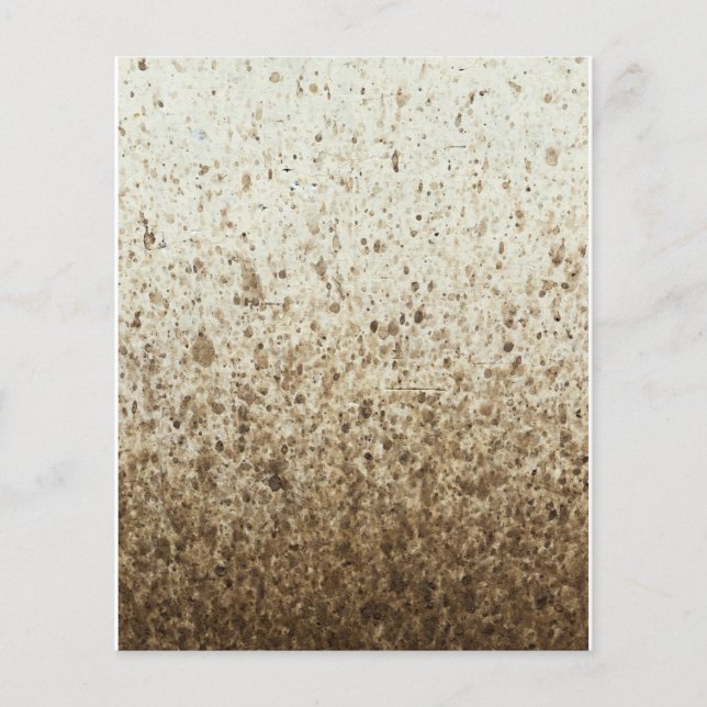 Lámina Papel de Scrapbook Marrón y Beige (Anverso)