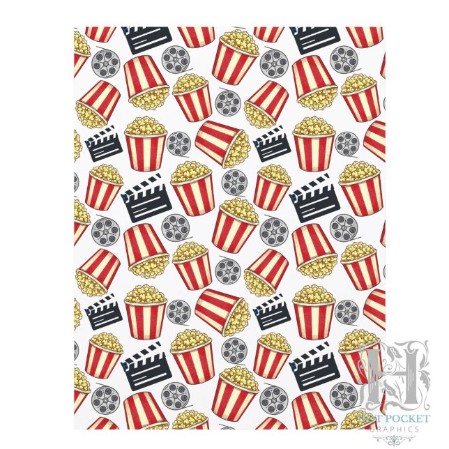 Lámina Papel de Scrapbook Noche de Cine (Subido por el creador)