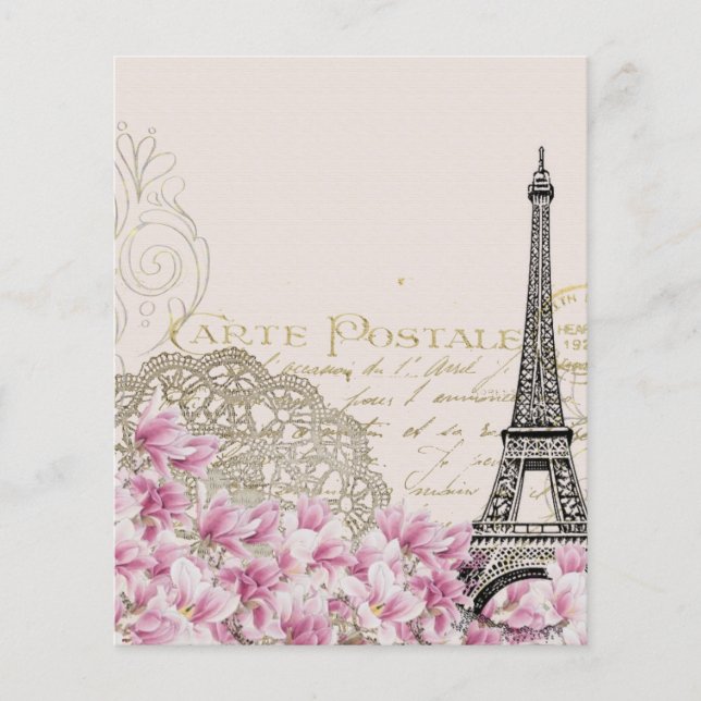 Lámina papel de scrapbook para viajar a París (Anverso)