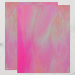 Lámina Papel de Scrapbook Pink Skies de 2 caras