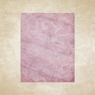 Lámina Papel de Scrapbook Remolinos Rosados