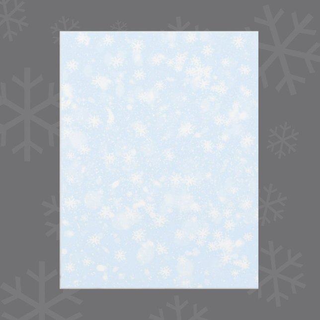 Lámina Papel de Scrapbooking Azul Deja Que Caiga La Nieve (Subido por el creador)