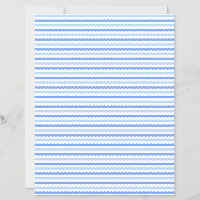 Lámina papel de scrapbooking de color azul (Anverso)