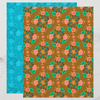 Lámina Papel del álbum de recortes de Garland Brown