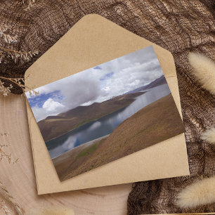 Lámina Papel del lago tibetano