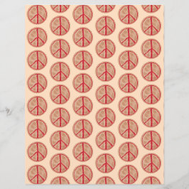 Lámina Papel del patrón del patrón de la banda de signos 