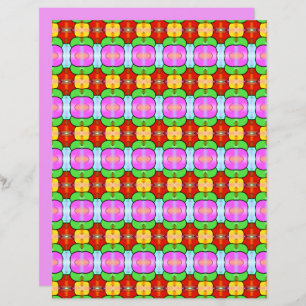 Lámina Papel Escrapbook de Adelaide - Rosa / Lilac