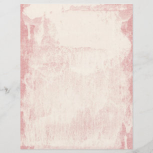 Lámina Papel escrapbook rosado con problemas