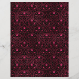 Lámina Papel escurridizo del libro de cuadernillo gótico