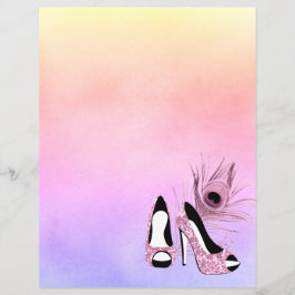 Lámina Papel esparcido de caramelo rosa esparcido para la