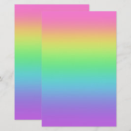 Lámina Papel gradiente de arco iris