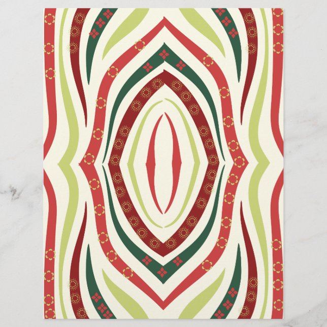 Lámina Papel grueso de cuaderno de miniaturas de la línea (Anverso)