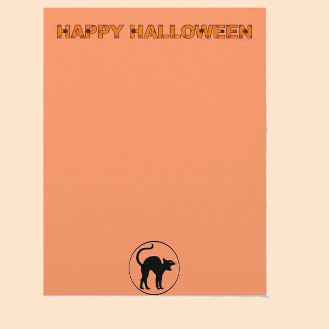 Lámina Papel letterhead de Halloween (Subido por el creador)