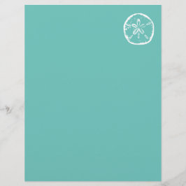 Lámina Papel letterhead para boda en la playa con dólar d